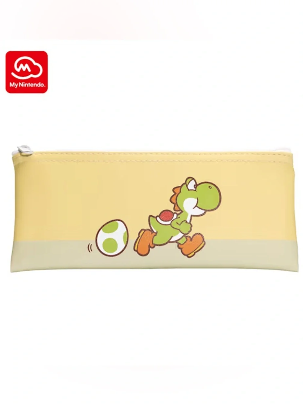 Pale Yellow and Green Yoshi Fun Zippee Pouch Graphic Case